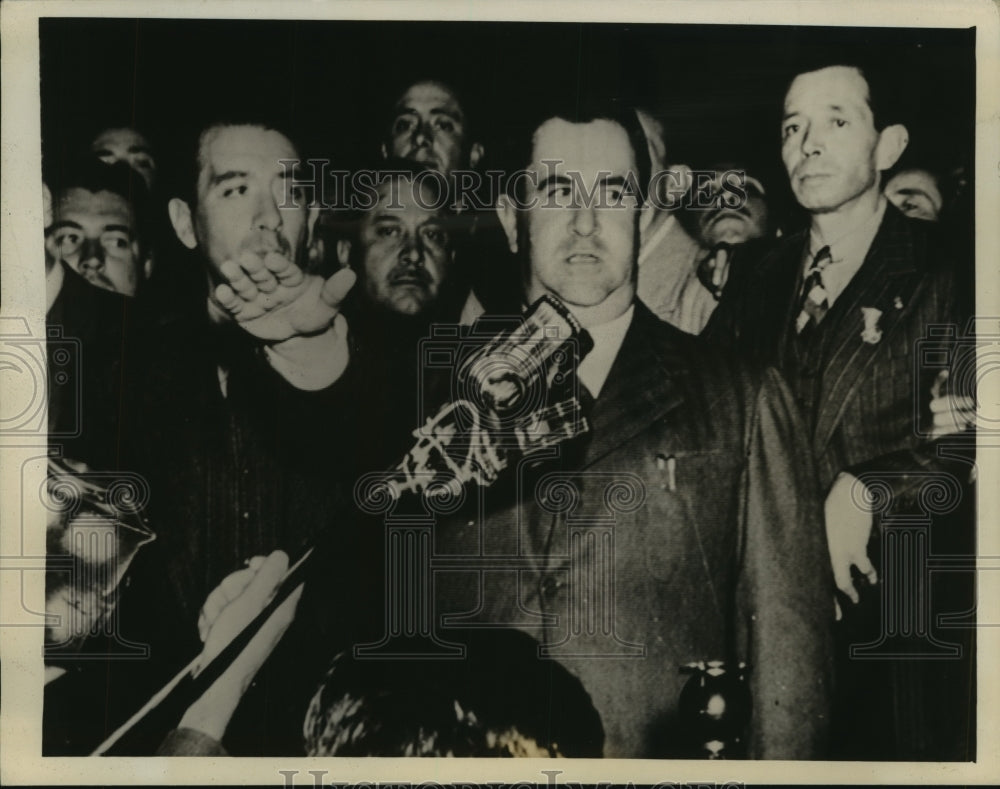 1939 Press Photo General Manuel Camacho is a candidate for Mexico's president