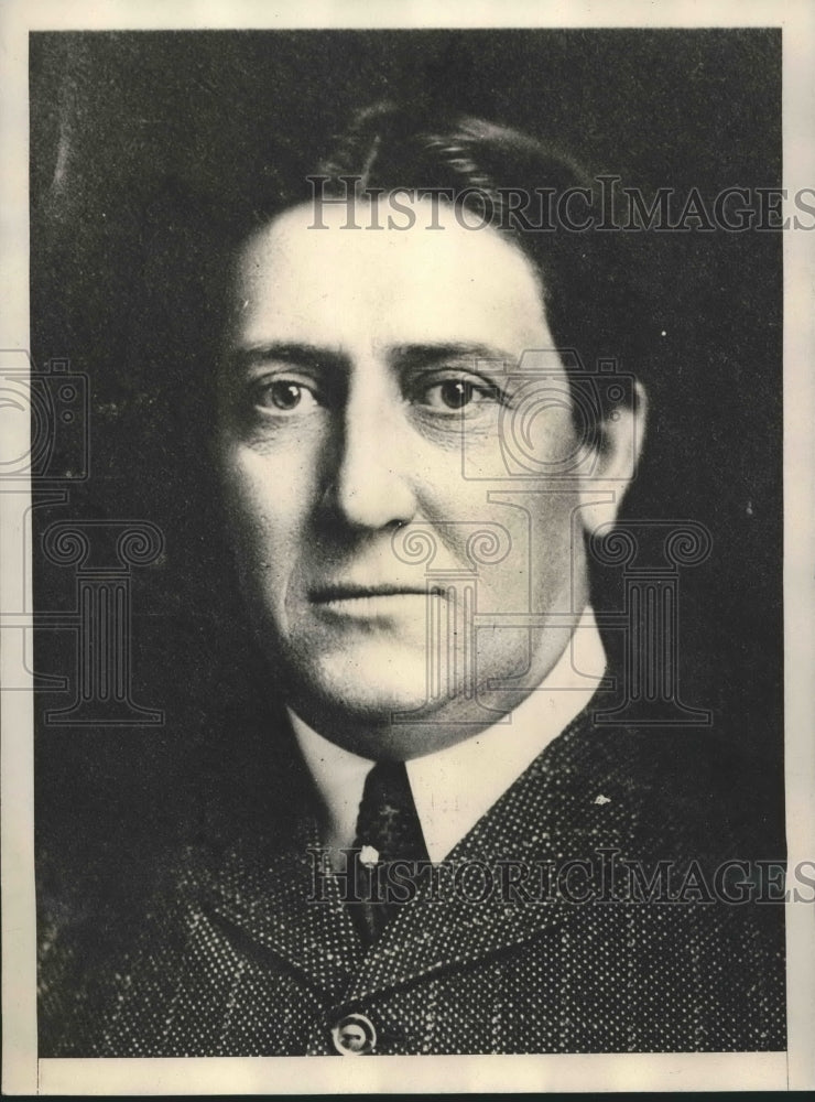 1929 Press Photo Named as guest at alleged "Rum dinner" E. E. Loomis - sba19202