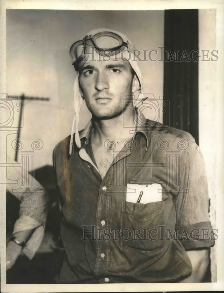 1938 Press Photo Ashmael Cash aided search for The kidnapped James Cash Jr.