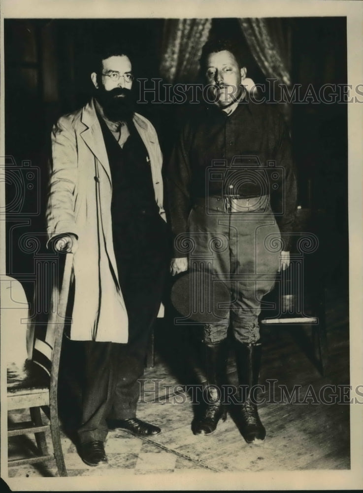 1929 Press Photo Commanders of Rebel Forces lead victory on Battle of Juarez