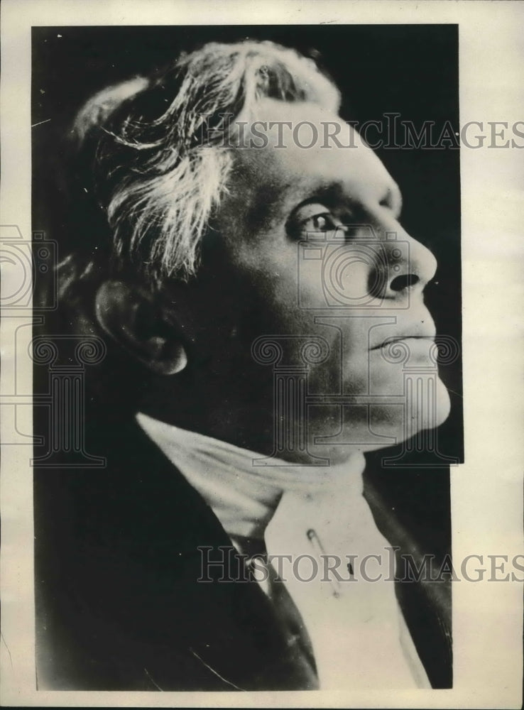 1929 Press Photo Paul Boncour French Deputy and Pillar of Socialist Party