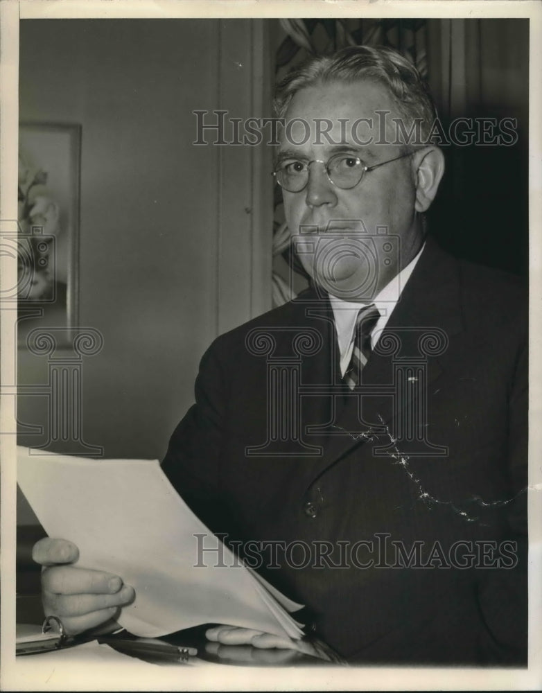 1942 Press Photo Colonel Bradley Dewey named director of the Rubber Program
