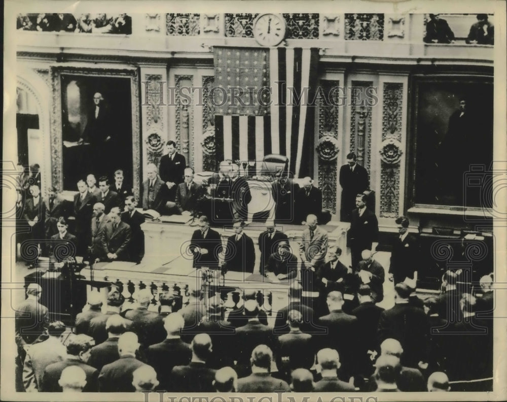 1939 Press Photo Rev.James Shera Montgomery Chaplain of the House of Congress