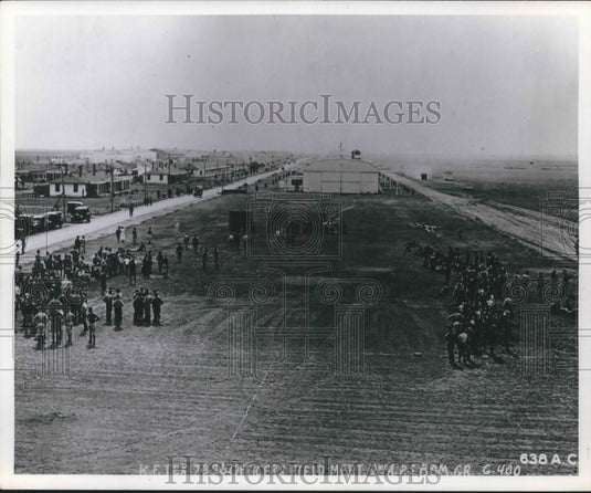 1920 Press Photo Officer Field Meet Second APS Bomb Group - sba20211