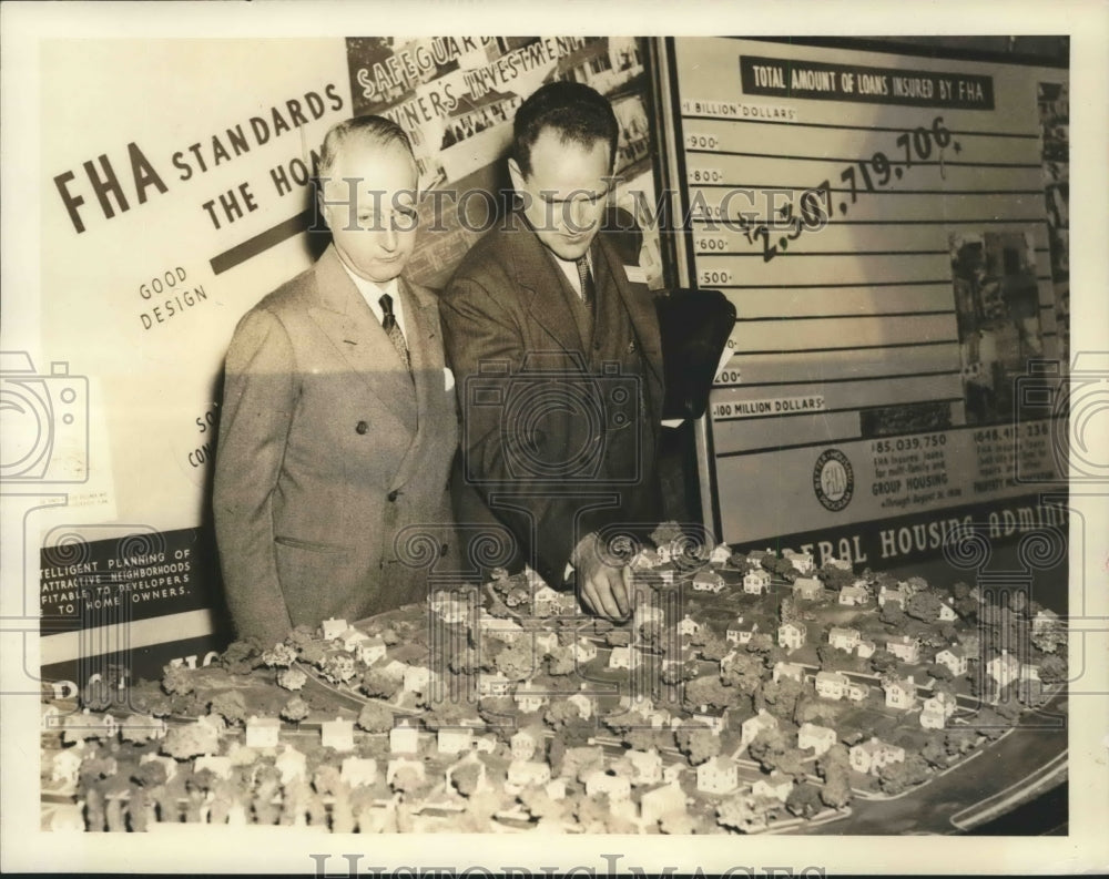 1938 Press Photo Nathan Straus to Ask Congress for Additional Funds for Housing