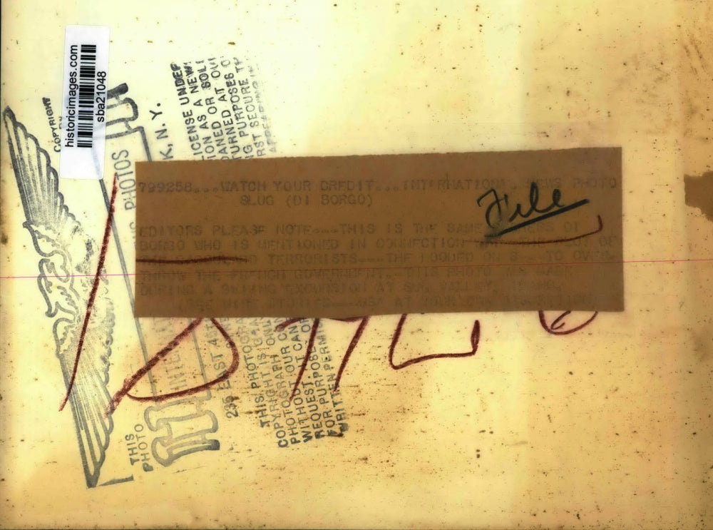 Press Photo Di Borgo of French Government - sba21048