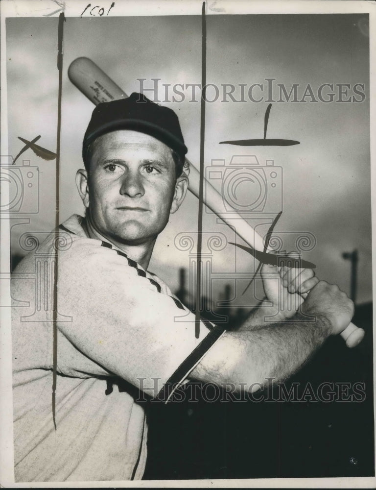 Press Photo Buffs Centerfielder Hal Epps - sba21417