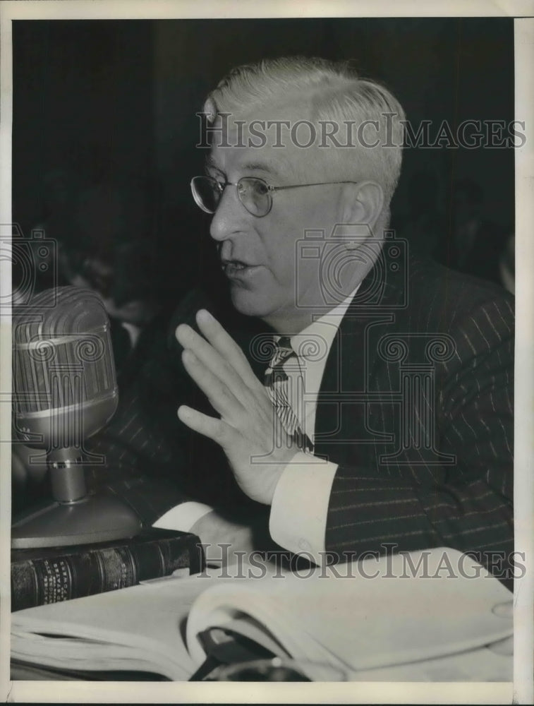 1947 Press Photo Harold W Story VP of Allis Chalmers 