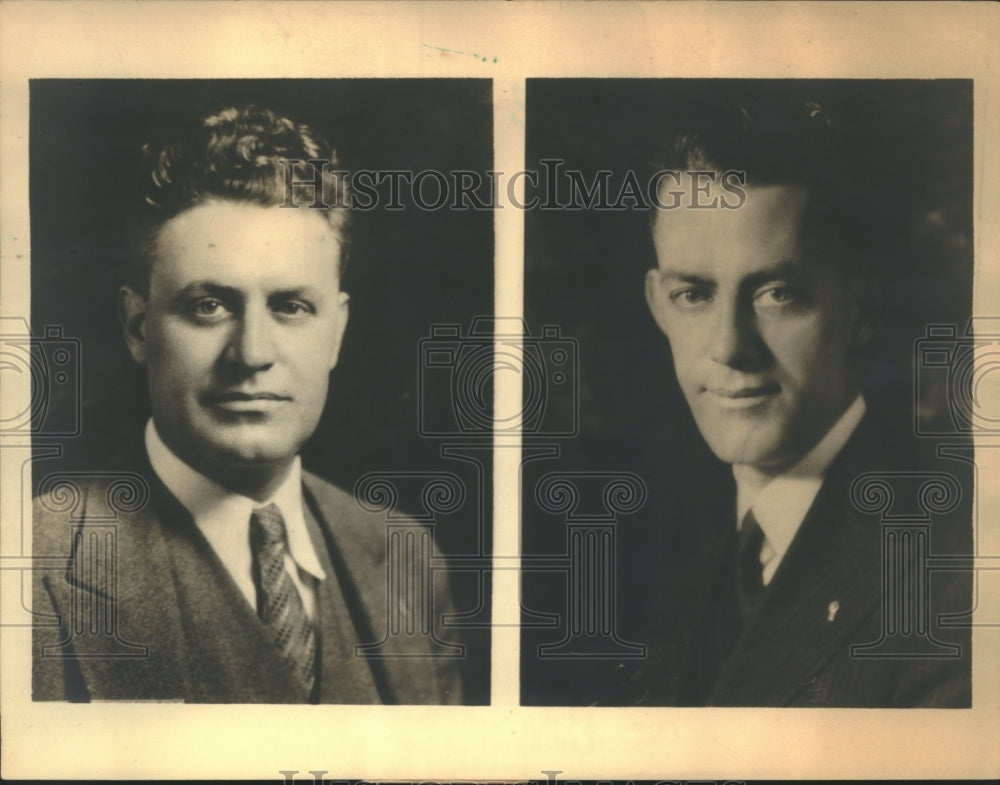 1932 Press Photo Raymond J Kelly and Edward A Hayes American legion - sba21737