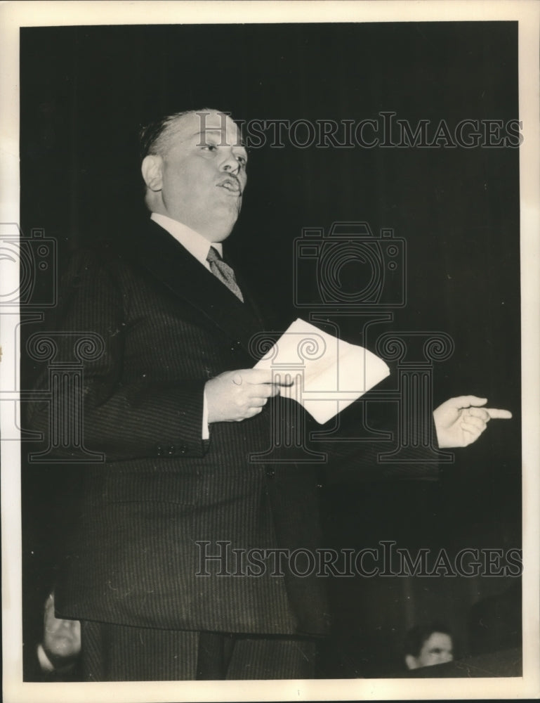 1935 Press Photo Diego Martinez Barrio named acting president of Spain