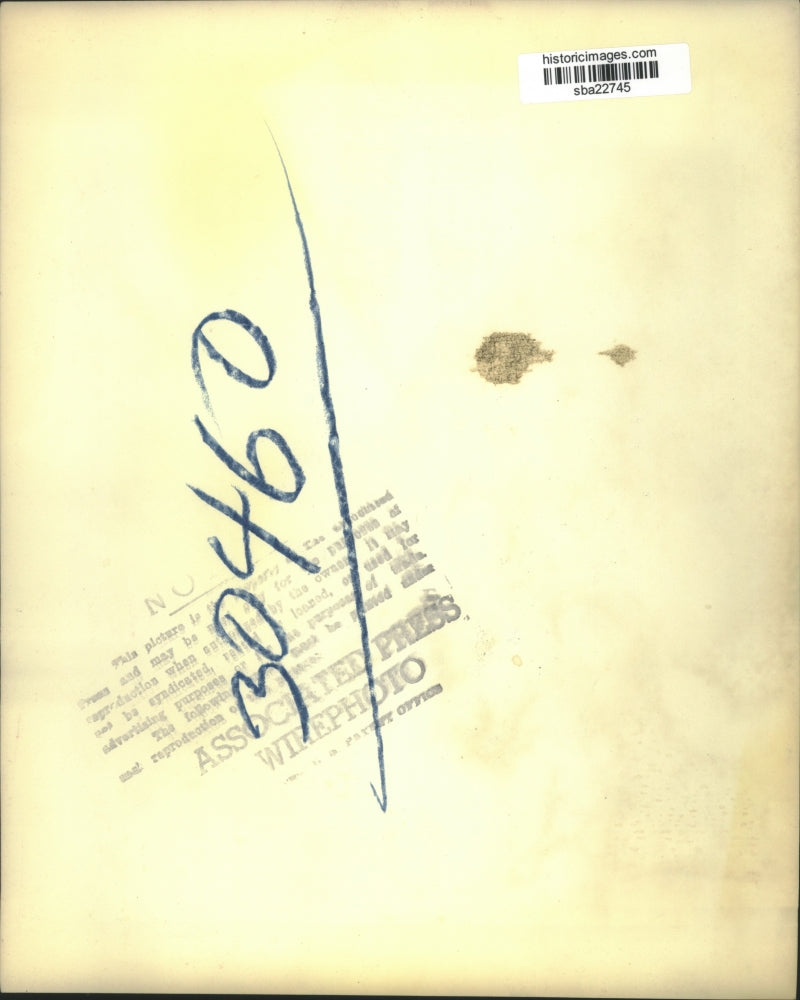 1953 Press Photo Lou Bortz questioned by the Senate Investigations Subcommittee