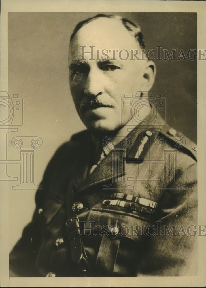 1935 Press Photo Sir Cyril J Deverell New No 1 Military Man of Great Britain