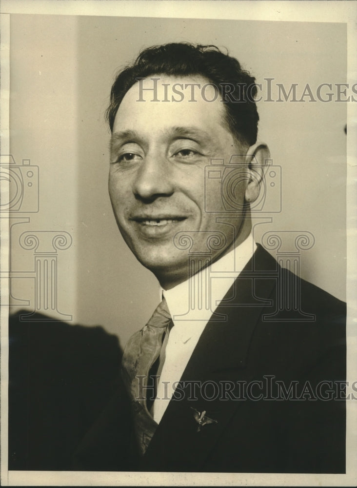 1929 Press Photo William Pellegrini Plans Transatlantic Flight From New York