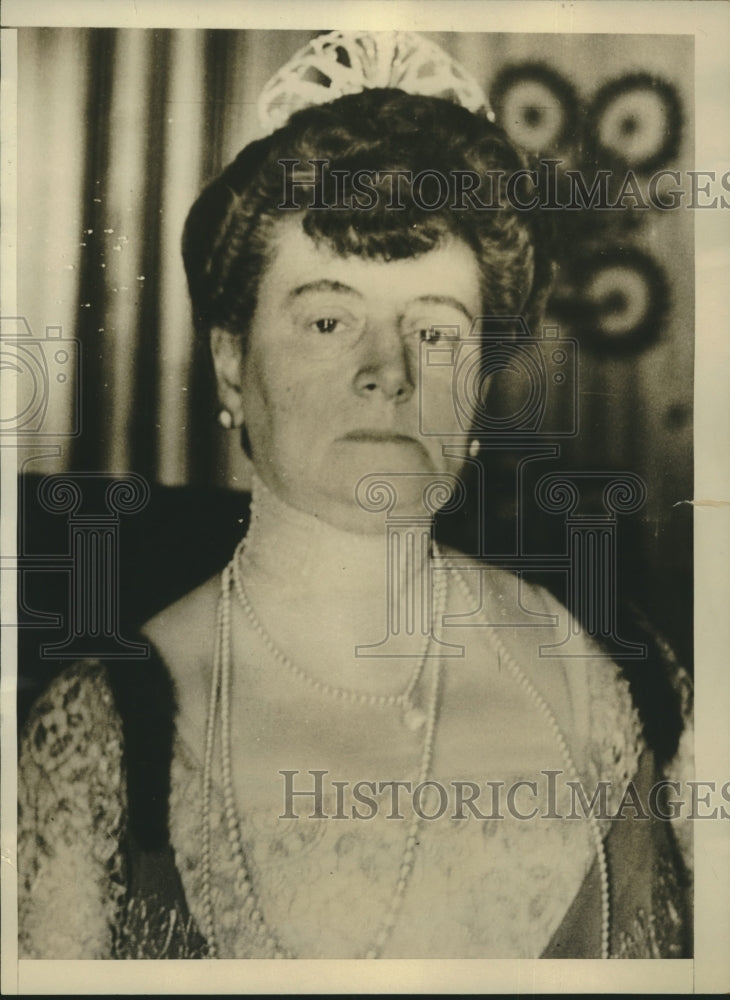 Press Photo Mrs. Curtis Guild threatened by the Constance Morrow blackmailer- Historic Images