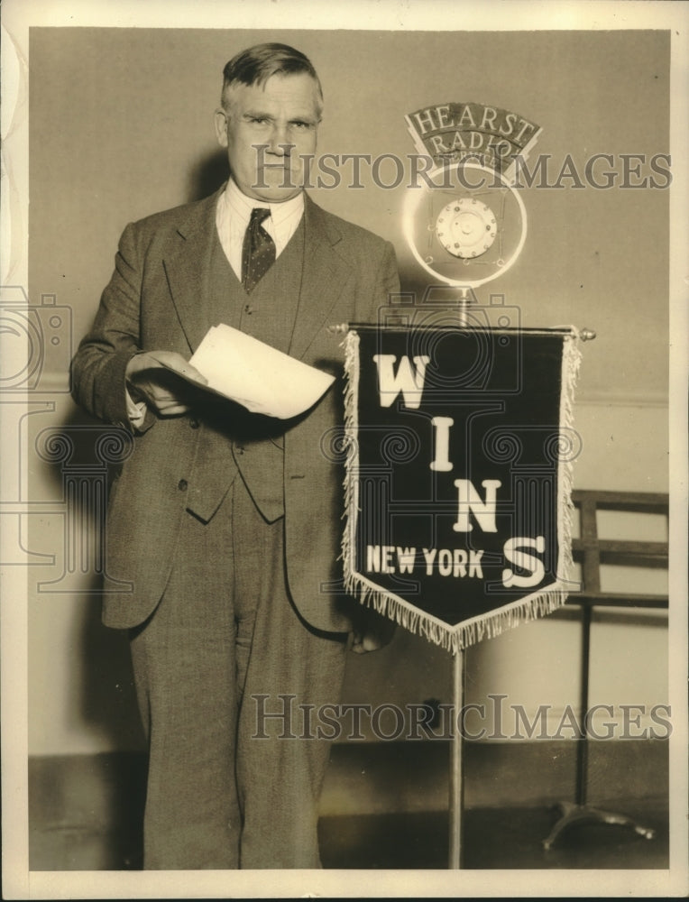 1933 Press Photo John Ohsol pleads for non competitive trade of America-Soviet