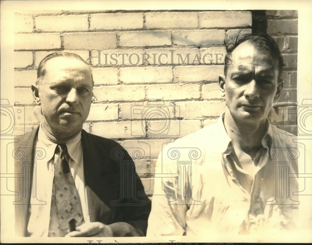 1933 Press Photo Mark R Shank confessed to poisoning of Mr & Mrs A Colley