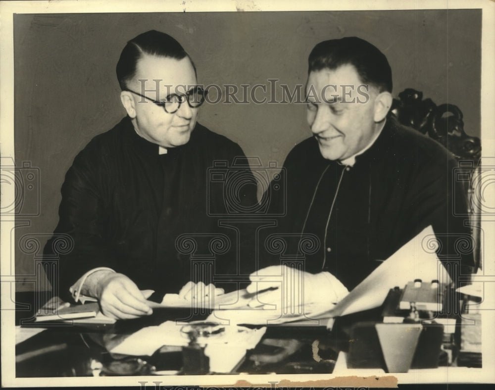 1938 Press Photo Catholic leaders during the annual meeting at New Orleans