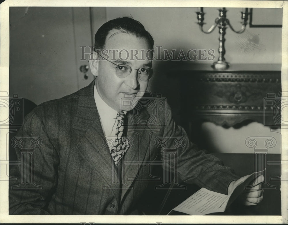 1943 Press Photo Edmund Brown elected District Attorney for San Francisco.