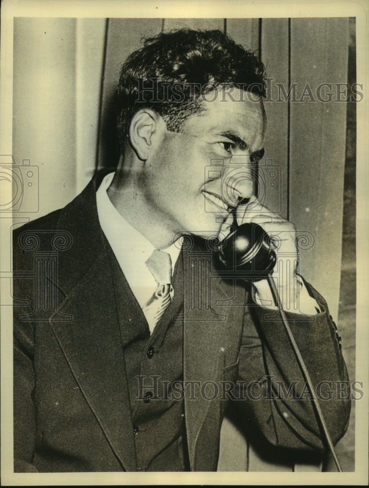 1937 Press Photo William Denman rose from pageboy to a member of stock exchange