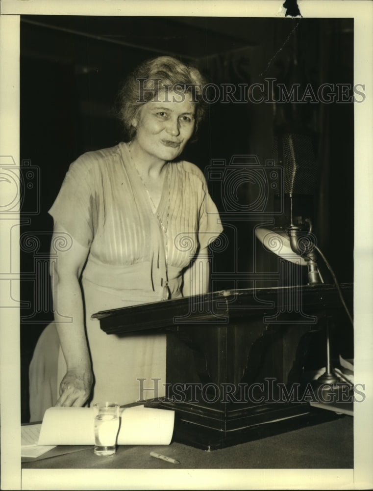 1938 Press Photo Miss Josephine Roche heads the National Health Conference