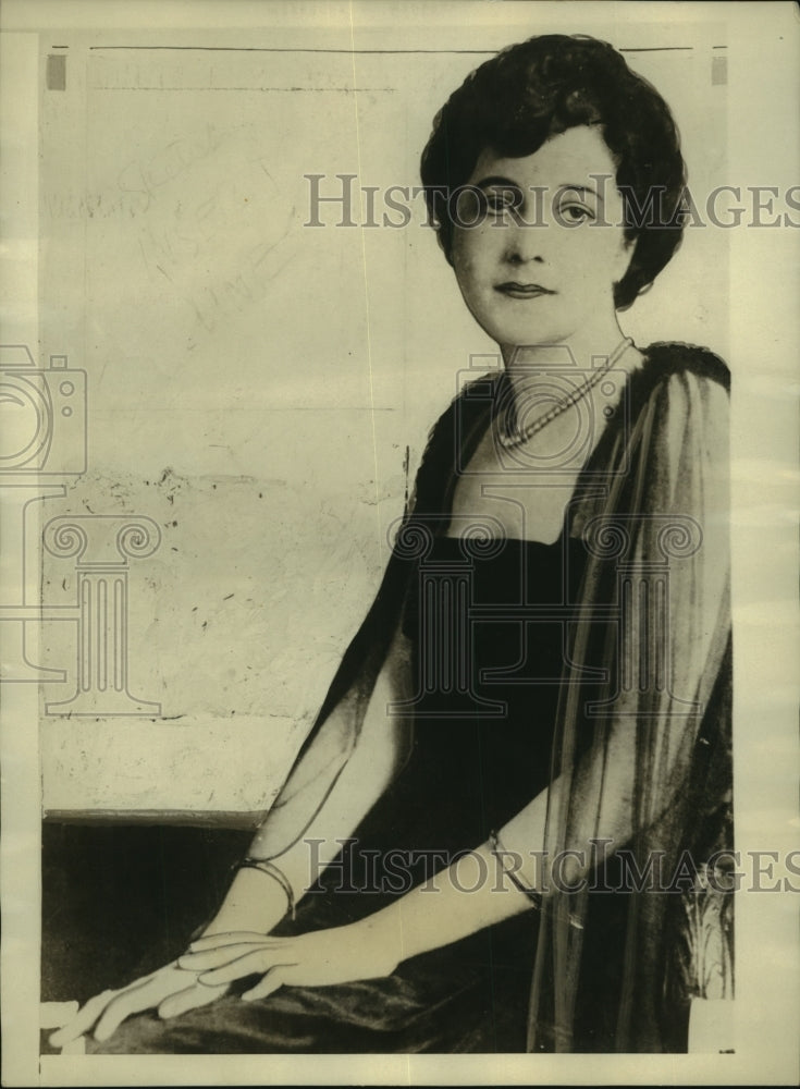 1928 Press Photo Lady Mortimer Davis inherits fortune from Canadian Tobacco King