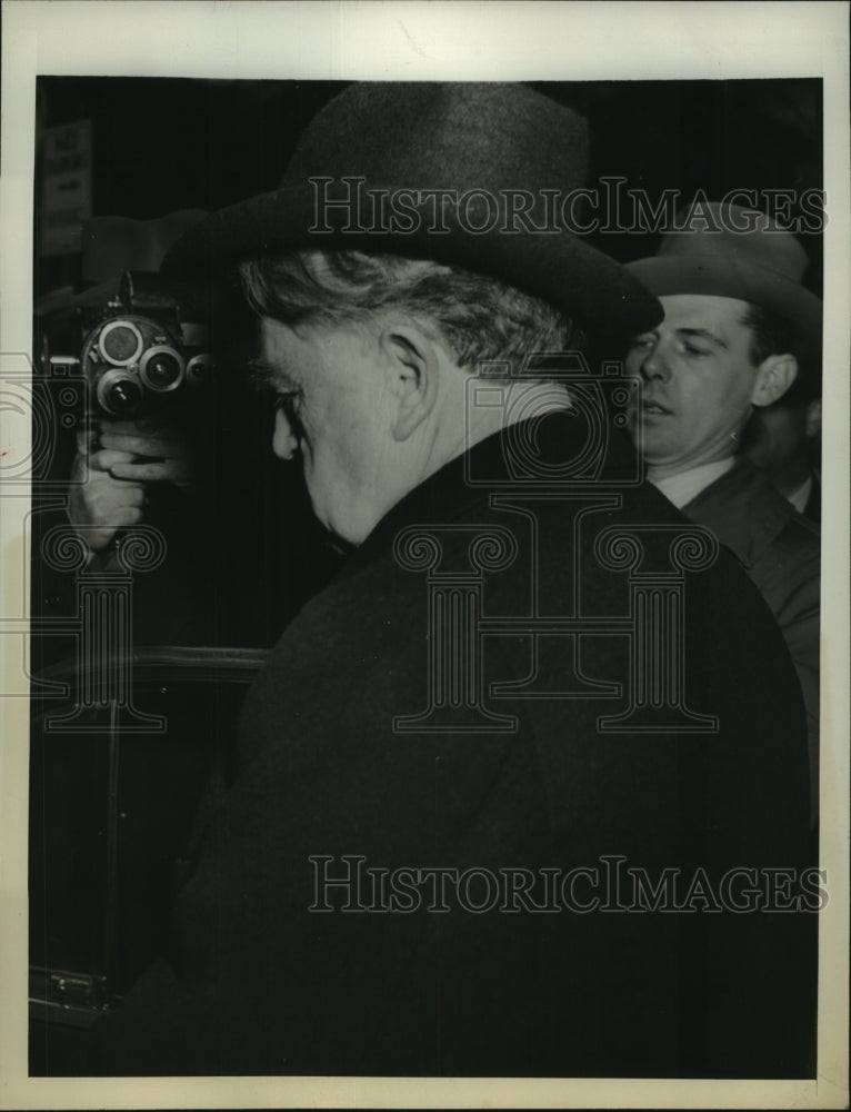 1946 Press Photo John Lewis of United Mine Workers Union fined by District Court