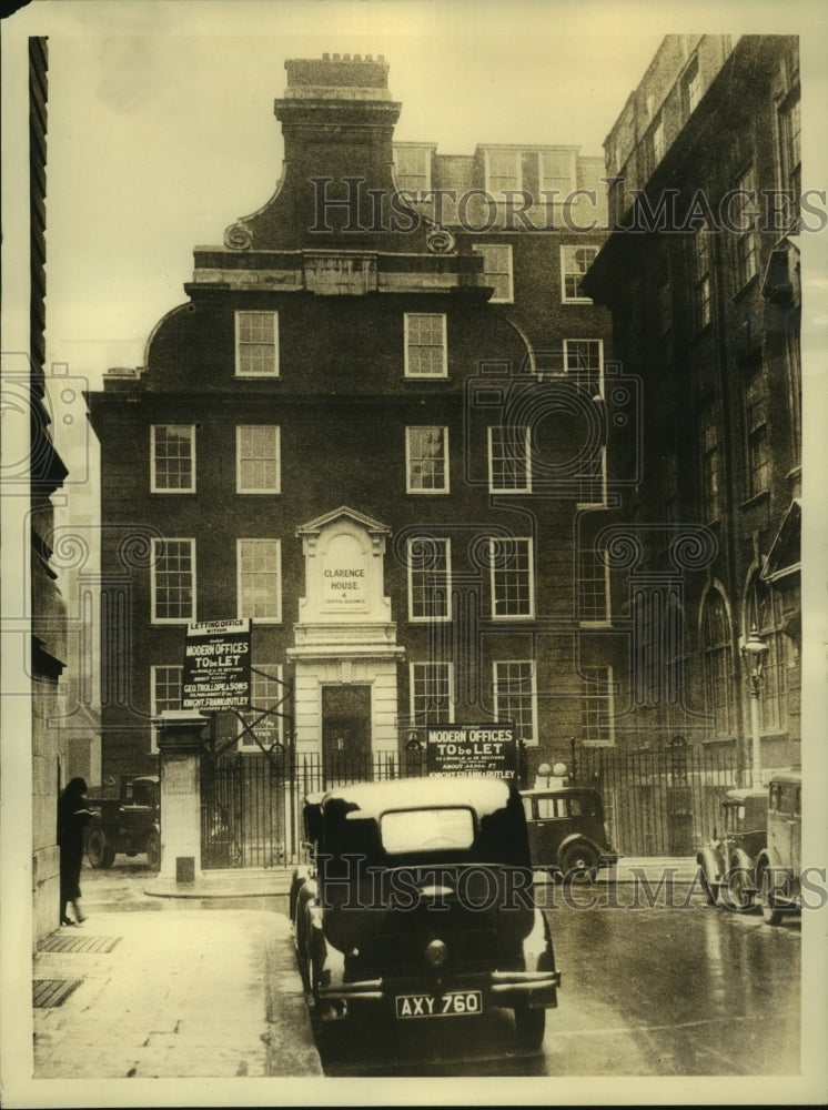 1935 Press Photo The Five Power Naval Conference at the Clarence House, London