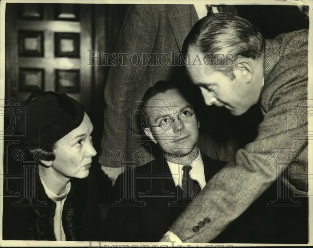 1938 Press Photo Evelyn Wright and John Kimmel Shot to Death by Paul A Wright