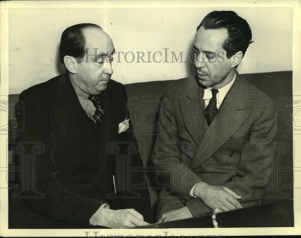1937 Press Photo Paul A Wright Will Plead Not Guilty to Murder Charges