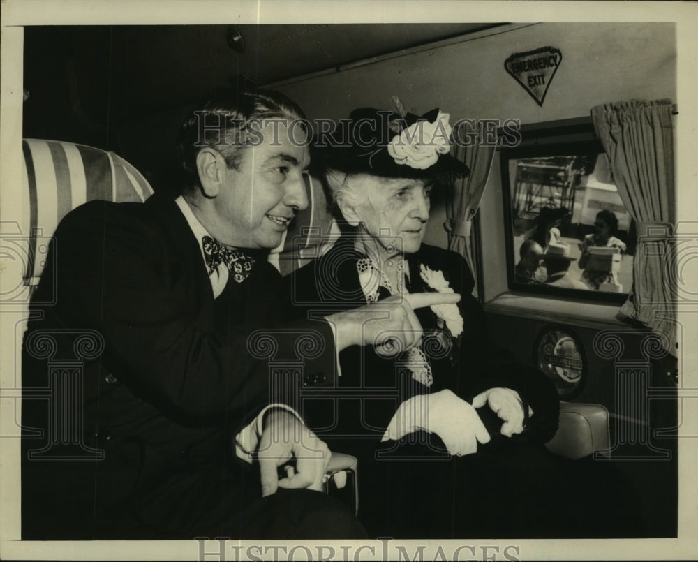 1947 Press Photo Mrs WH Clark mother of US Attorney General Tom Clark