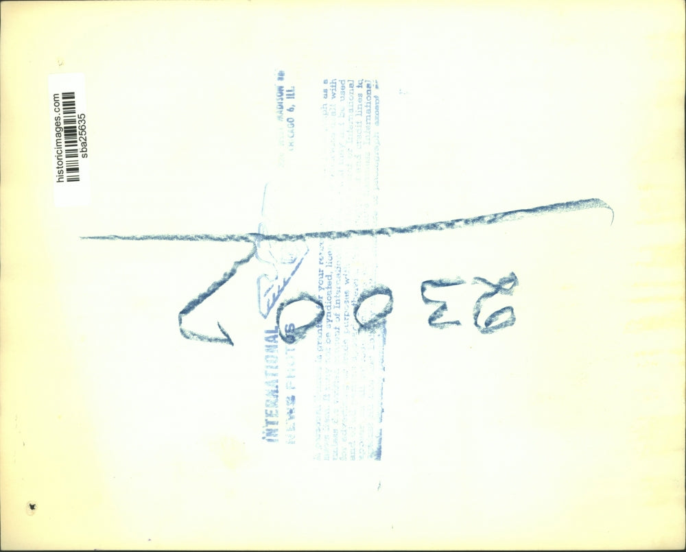 1953 Press Photo Fred Saigh sentenced to jail for tax evasion and sports heads