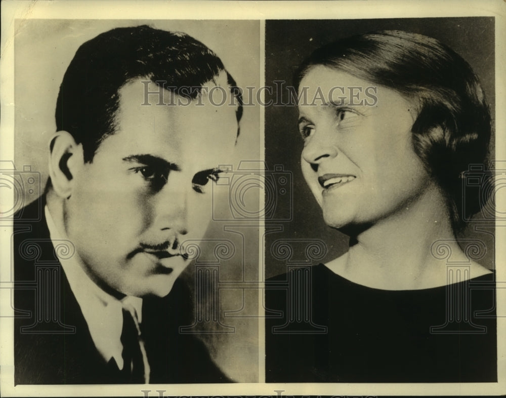 1939 Press Photo Mae Marsh, Actress & wife of Gordon Westcott in hospital- Historic Images