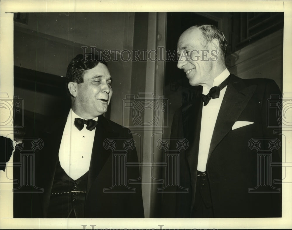 1941 Press Photo Lord Halifax and Wendell Willkie at Correspondent Dinner- Historic Images