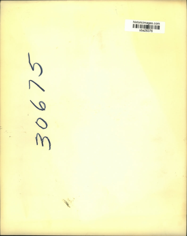 1959 Press Photo President Eisenhower grins during his Press Conference