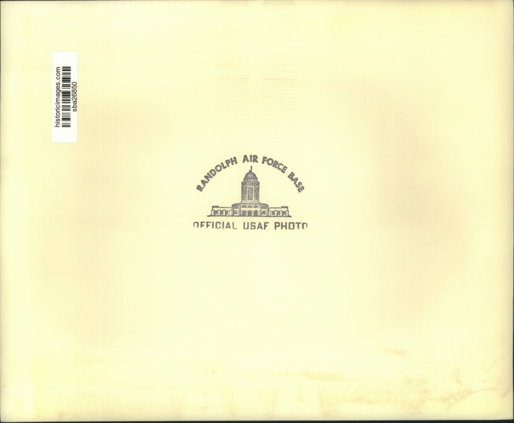 Press Photo Base Library at Randolph Air Force Base - sba26850