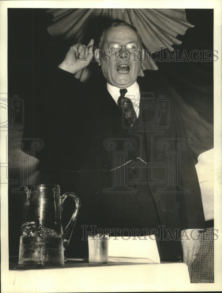 1934 Press Photo William Green president of American Federation of Labor