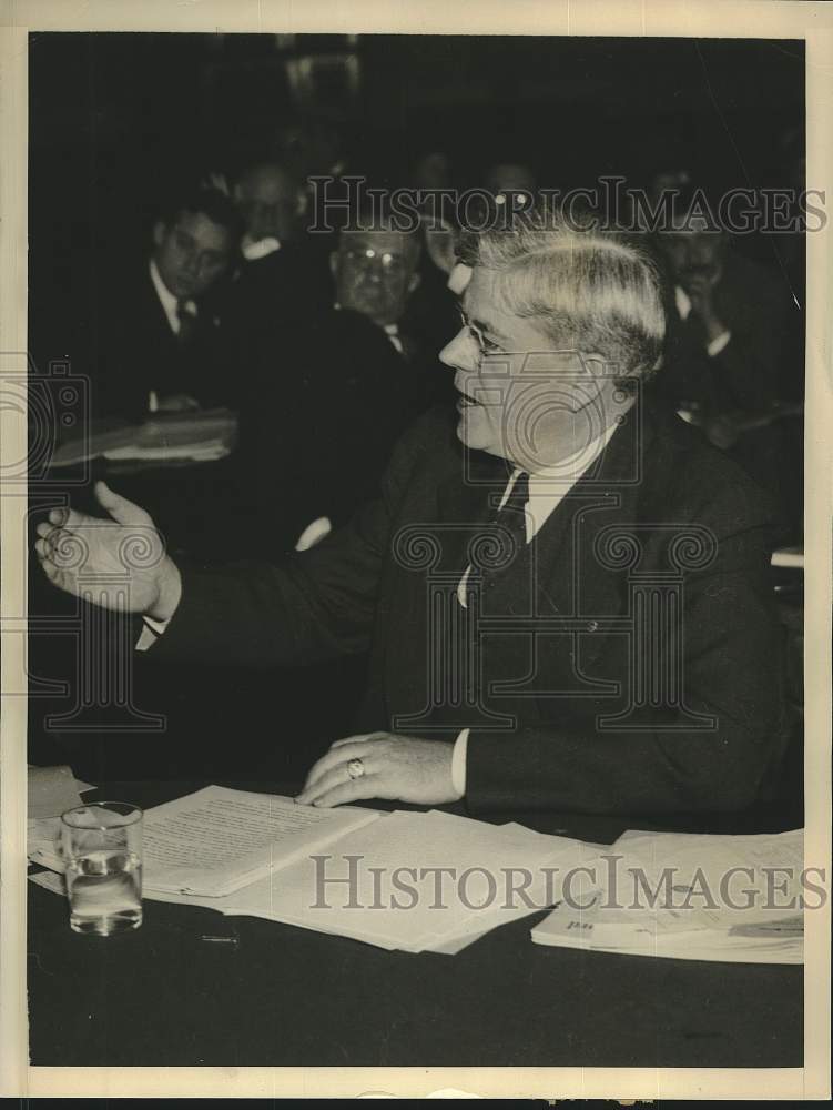 Press Photo Senator Ryan Duffy appears before House Patents Committee in D.C.- Historic Images