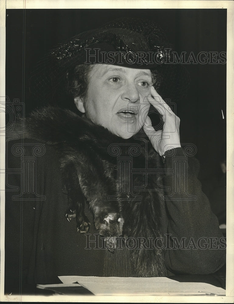 Press Photo Frances Perkins, Secretary of Labor - sba27669