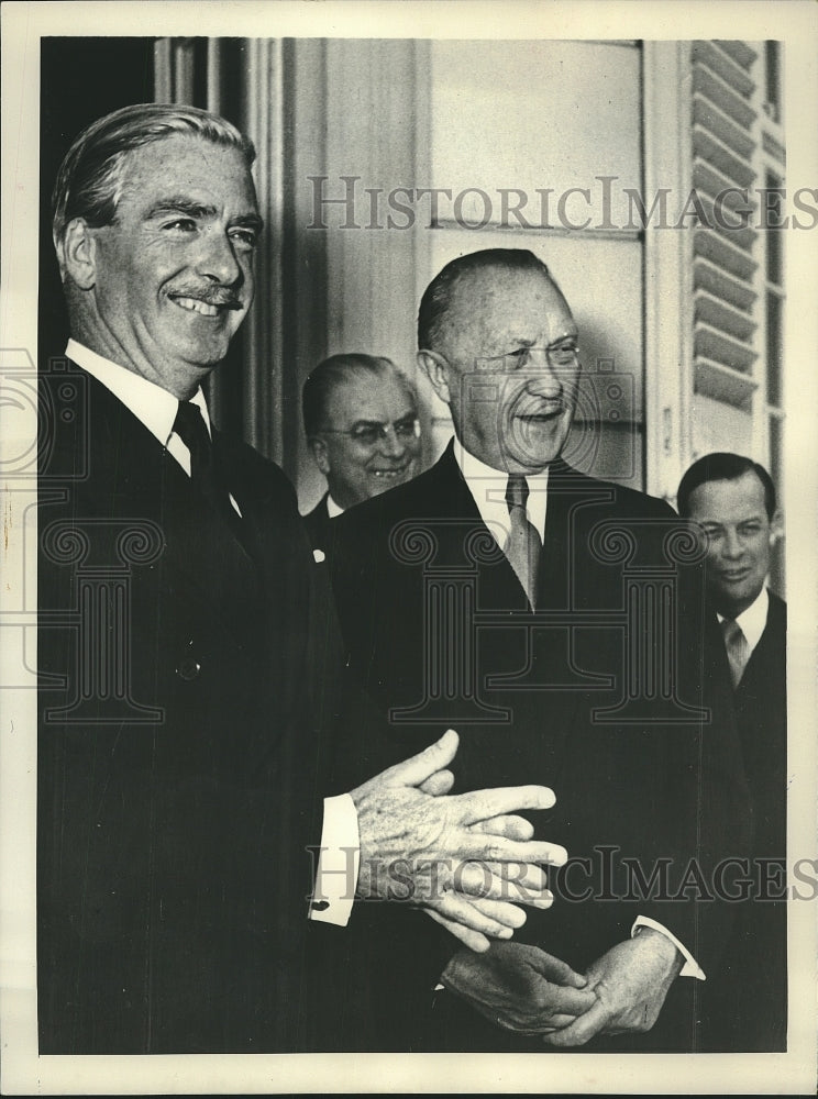 1955 Press Photo Sir Anthony Eden new Prime Minister of England - sba27778