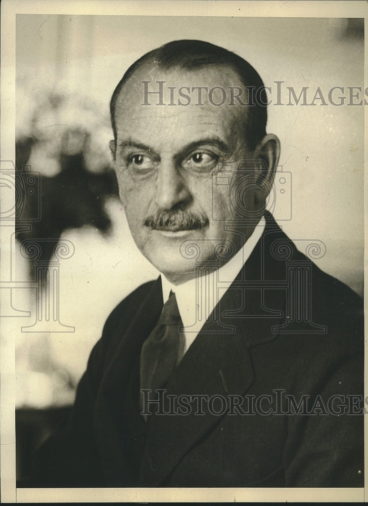 1929 Press Photo Mr Ogden H Hammond US ambassador to Spain in Madrid - sba27929