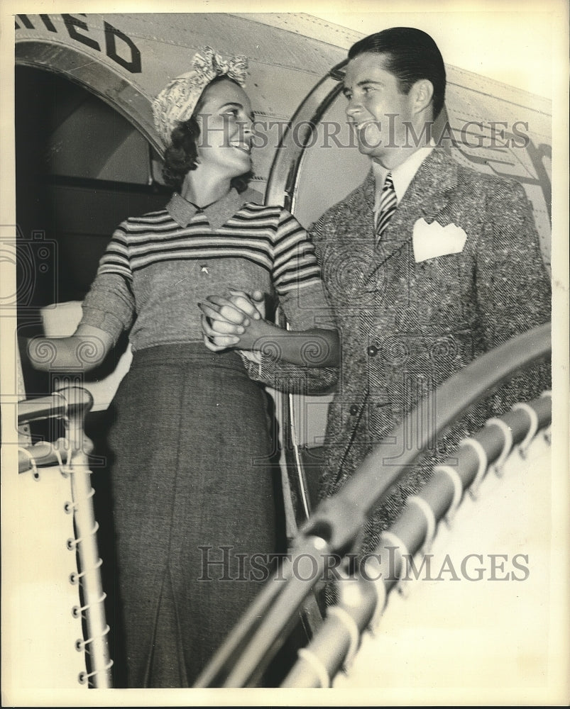 Press Photo Nan Brooks Pierson Macy & WR Billie Wilkerson of Texas - sba27969