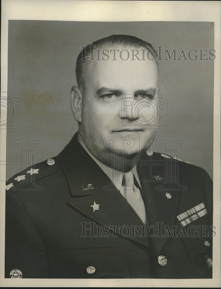 1946 Press Photo GIs rally against radio broadcast by Lt Gen WD Styer