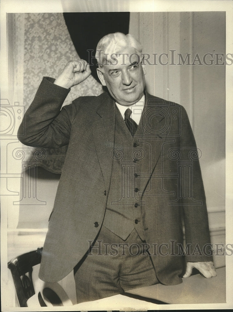 1932 Press Photo Senator LJ Dickinson of Iowa keynoter at GOP convention