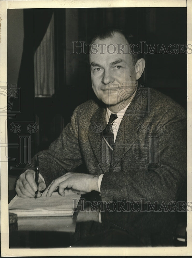 1940 Press Photo Claude R Wickard Indiana farmer to be Agriculture Secy