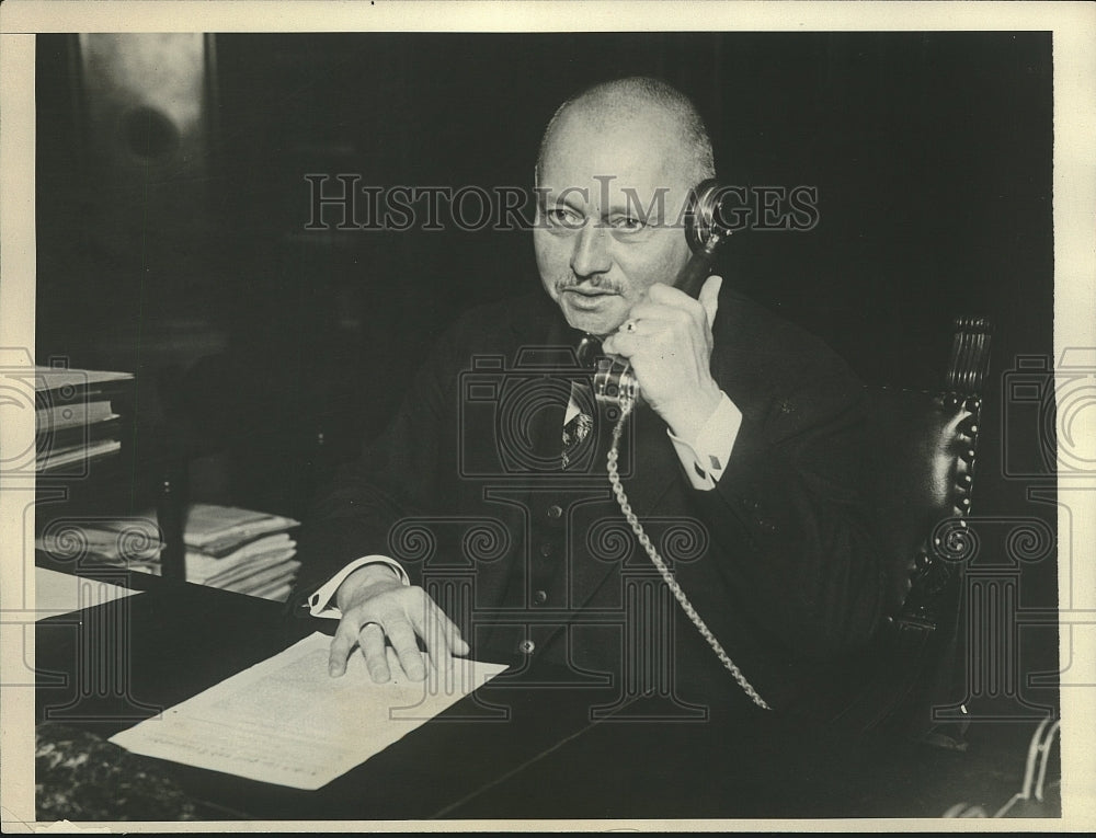 1931 Press Photo Georg Schaetzel,new Minister of Posts & Telegraph Germany