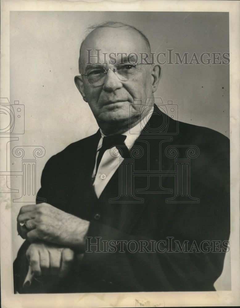 1948 Press Photo Dr. C.C Cunningham runs as independent candidate for president