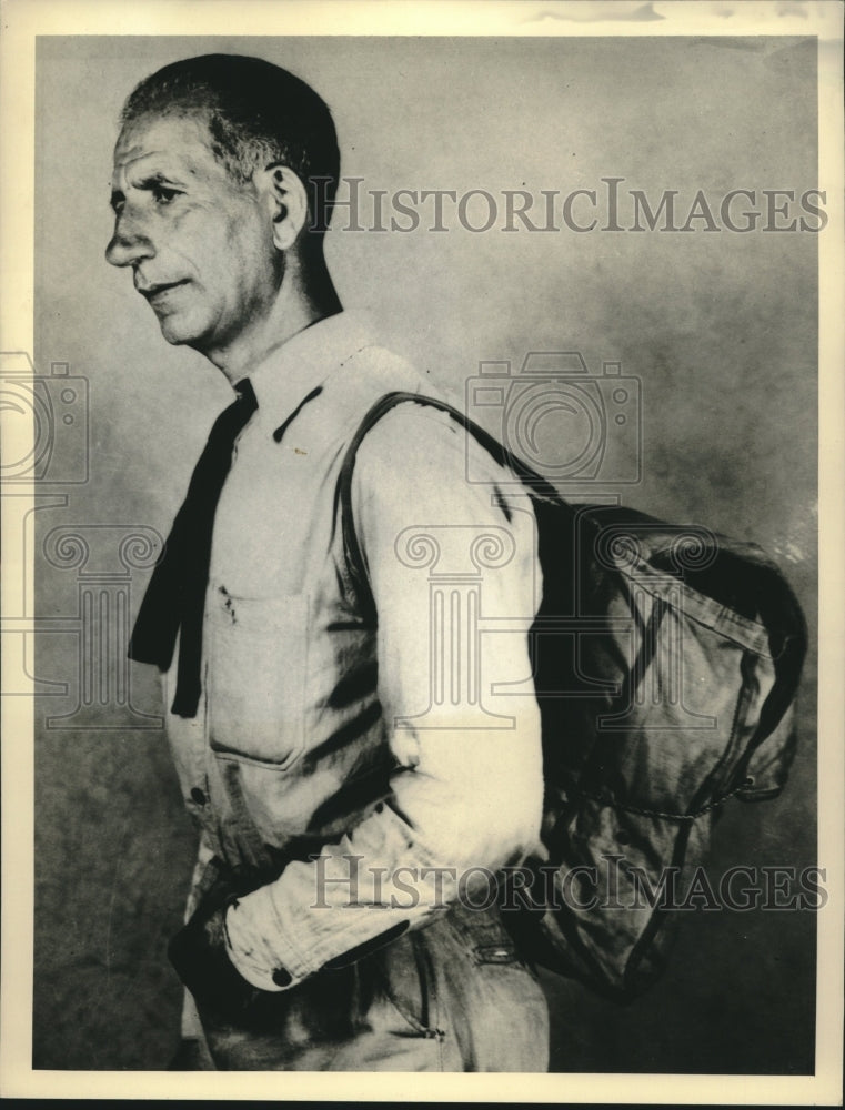 1937 Press Photo Emanuel Jonides to visit FDR durin Greek-American goodwill tour
