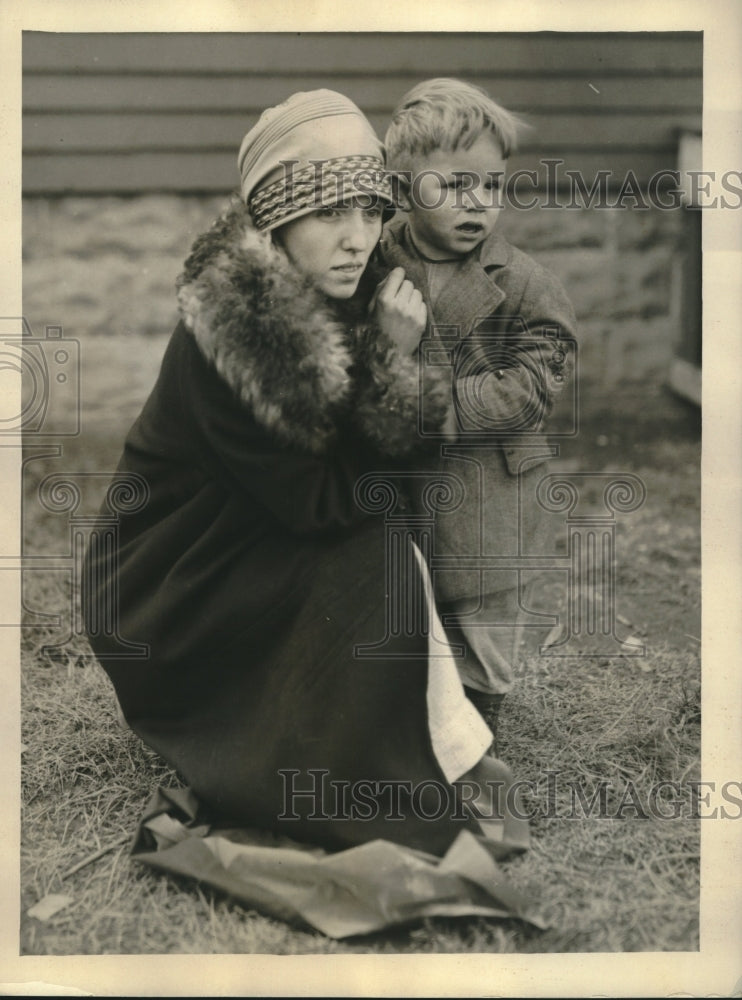 1928 Press Photo Mabel Schneider, mother of kidnapped, slain daughter, Dorothy
