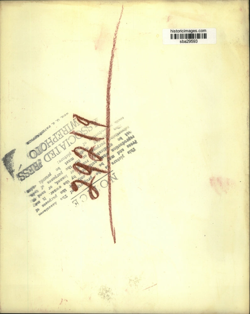 1947 Press Photo Gen Dwight Eisenhower testifies before Senate Committee