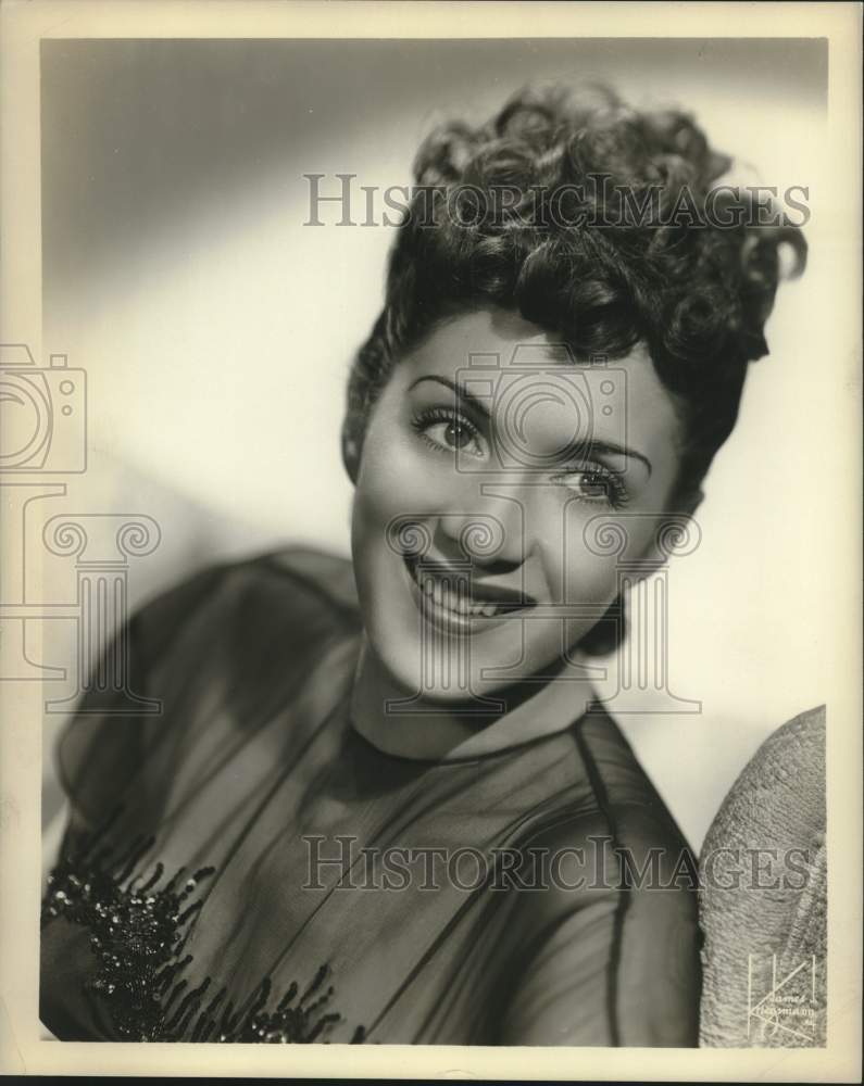 Press Photo Liza Morrow, singer - sba29595- Historic Images